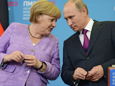 Μέρκελ – Πούτιν: Παραμερίζουν τις διαφορές τους για την τέχνη